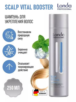 -25% Укрепляющий шампунь Vital booster, 250мл Londa - Londa professional фото 3