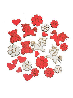 Кукольный домик «Машенька», 16 элементов, декор и мебель в комплекте