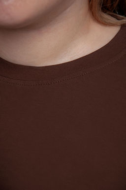 Арт.12601/4 Лонгслив женский 50-58 (5 шт) Цвет:коричневый - Калинка фото 6