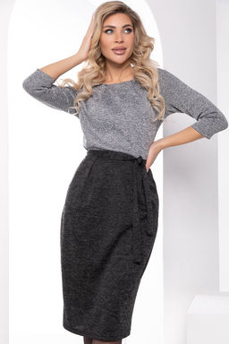 Платье Фредерика (грей/блэк) П7971 - Lt collection фото 6