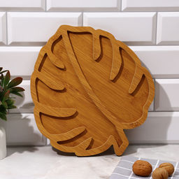 Подарочный набор менажниц деревянных «Посуда Уют »: монстера 30×30 см, менажница 30×30 см