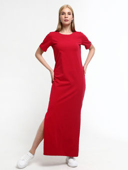 Платье из  трикотажного полотна стрейч