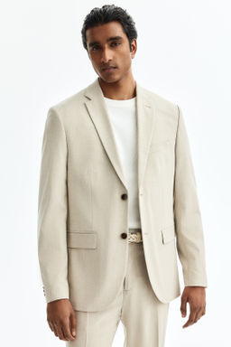 Americana de botonadura sencilla Slim Fit - H&m фото 4