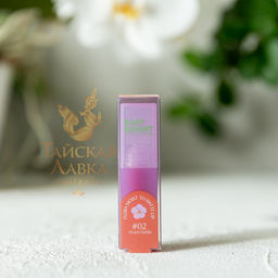 Помада 2 в 1 с Матовой и Глянцевой Текстурами Flora Moist to Matte Lip Персиковый Георгин №02 BABY BRIGHT 3 гр  фото 9