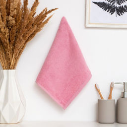 Полотенце махровое Этель 30х30см, цвет пепельно-розовый 340 г/м2, 100% хлопок