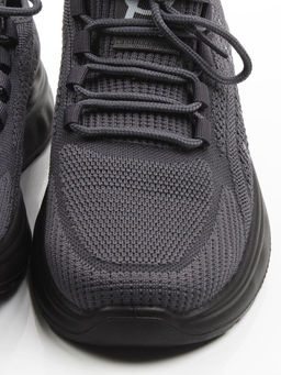 03-TEX-D01-04 DK. GREY Кроссовки летние мужские (текстиль)