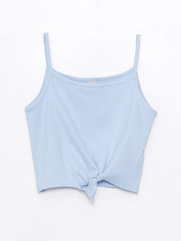 Kare Yaka K?z ?ocuk Crop Atlet