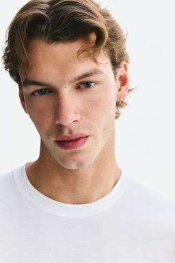 Camiseta en algod?n pima Slim Fit - H&m фото 12