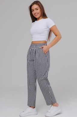 Женские брюки из футера двухнитки Love by Lana фото 8