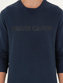 Koyu Lacivert Regular Fit Sweatshirt - Pierre cardin фото 6