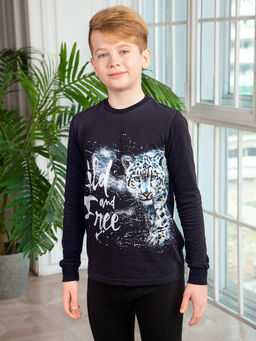 Пижама"Ягуар",чёрный