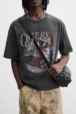 FADED PRINTED T-SHIRT - Zara фото 5