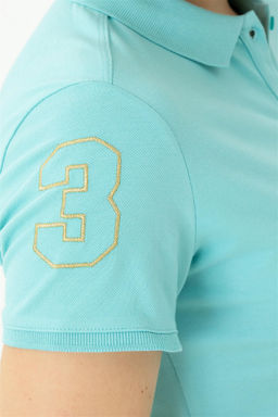 Женское трикотажное платье зеленого цвета - U.s. polo assn фото 7