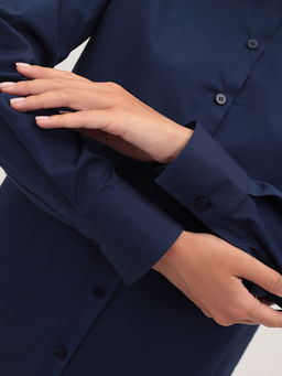 Блузка женская дл. рук. KATHARINA KROSS KK-B-003B-т.синий  фото 3