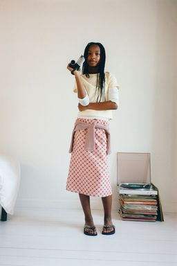 CAMISETA DOBLE CON MODAL / Antracita oscuro - Zara фото 2