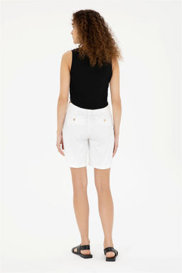 Женские белые тканые шорты Неожиданная скидка в корзине - U.s. polo assn фото 5