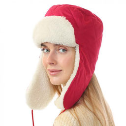 Аксессуар Шапка ALTRO ушанка арт.1181306-03/МБ алая