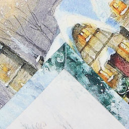 Набор салфеток сервировочных «Этель. Рождественский вечер», 40×40 см - 4 шт., 100% хлопок, саржа 190 г/м²