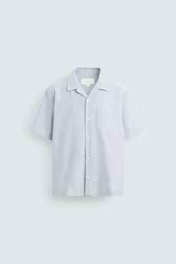 STRIPED OXFORD SHIRT - Zara фото 15