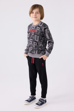 Темно-серый пижамный комплект для мальчика Неожиданная скидка в корзине