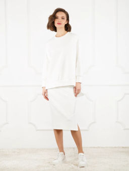 Юбка женская ZZ-WF020301-00 white