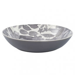 BLOOMING Тарелка суповая 20 см серая арт. DMD242