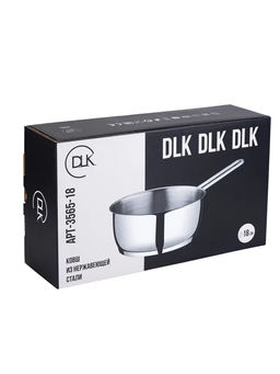 Ковш без крышки из нержавеющей стали 18x8,5 см (2 л), арт. 3565-18