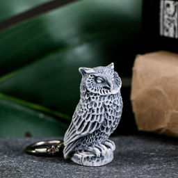 Брелок для ключей на кольце «Сова», 4.7 см, МИКС