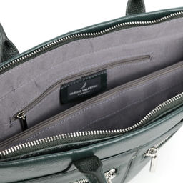 Женская кожаная сумка Sergio Valentini SV-SZ-669 Д.Грин  фото 4