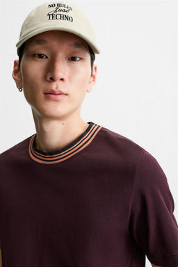 WASHED EMBROIDERY CAP - Zara фото 3