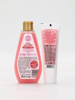 Подарочный набор косметики Сладкого года, гель для душа 200 мл и крем для тела, URAL LAB  фото 7