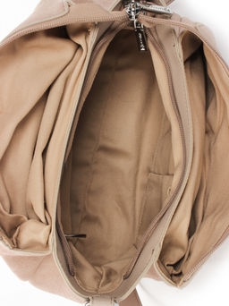 LACCOMA сумка АУ4805-М-бежевый натуральная замша  фото 4