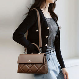 KAIDIFEINIROO Сумка женская с двумя ремнями 5113  фото 2