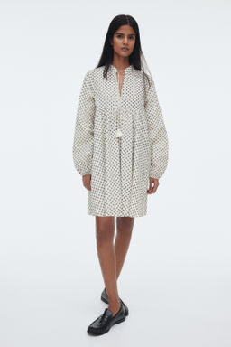 Vestido de algod?n con lazada - H&m фото 2
