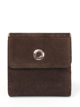 LACCOMA кошелек LA-2076-З-темно-коричневый натуральная замша