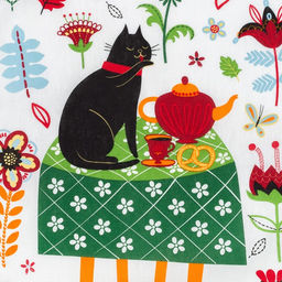 Цена за 2 шт. Полотенце кухонное Кошечка 35?60 см