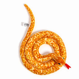 Мягкая игрушка Змея, 108 см, цвет оранжевый, жёлтый - Simaland фото 7