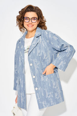 Жакет Liliana 1505 джинс меланж