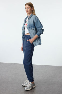 Indigo Kal?n Ici Polarl? Basic Orme Esofman Alt? Pantolon TWOAW22EA0468