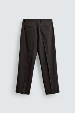WOOL SUIT TROUSERS - Zara фото 7