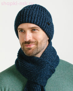 235 T Шапка мужская флис (56-58)