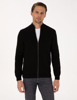 Siyah Regular Fit Triko H_rka