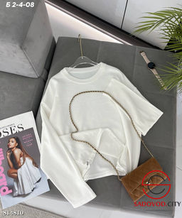 Свитшот женский однотонный - Bruno фото 2