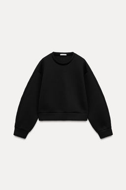 SCUBA-EFFECT SWEATSHIRT - Zara фото 4