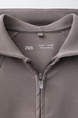 TEXT MODAL ZIP-UP JACKET - Zara фото 3