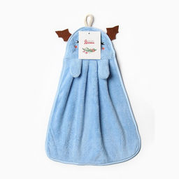 Салфетка декоративная Доляна Дракончик 25х34 см, 280 г/м2 микрофибра, 100% п/э фото 4