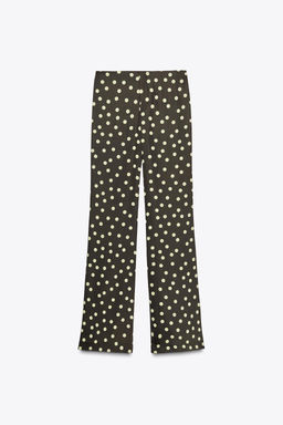 SATIN FLARE TROUSERS - Zara фото 16