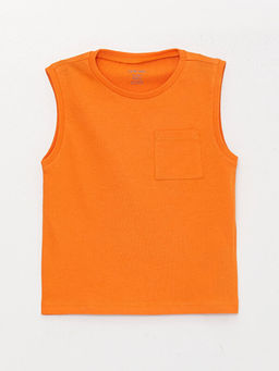 Bisiklet Yaka Erkek Bebek Atlet