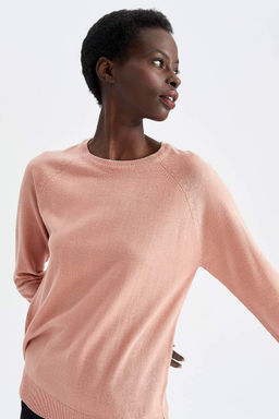 Relax Fit Bisiklet Yaka Triko Kazak - Defacto фото 6