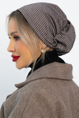 Чалма с резинкой (коричневое зернышко) ЧР8-23М